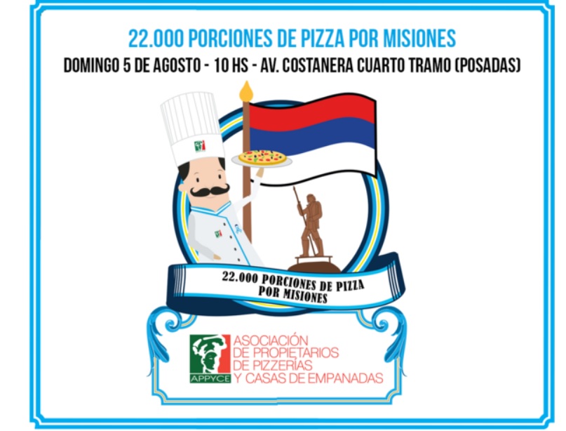 La pizza argentina protagonista de un nuevo récord en Misiones