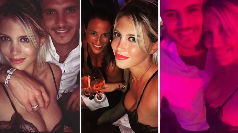 La salida de novios con amigos de Wanda Nara y Mauro Icardi en Ibiza