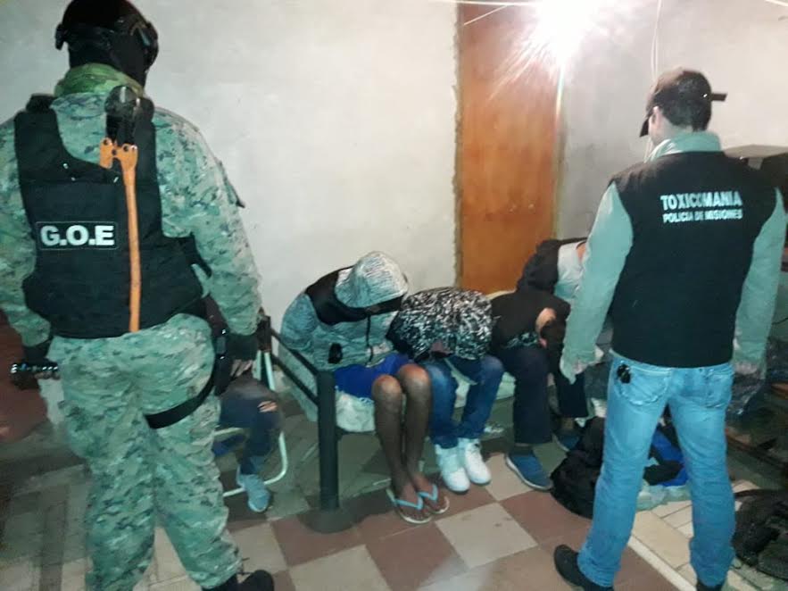 Desarmaron “bunker” de droga y juegos clandestinos en Posadas