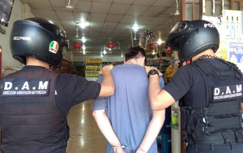 Posadas: intentó "llevarse" productos de un supermercado chino sin pagar y fue detenido