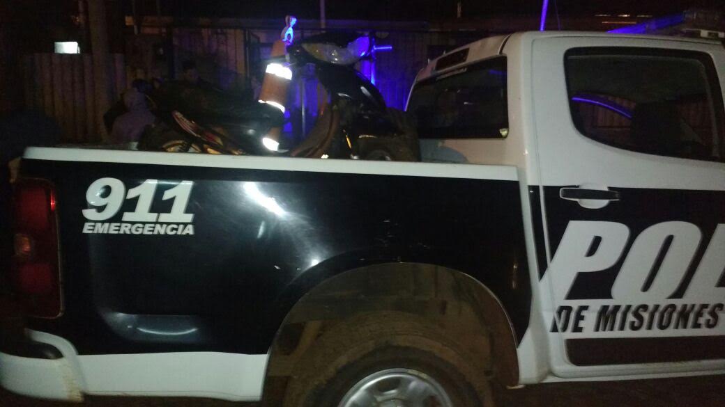 Posadas: “motochorros” fueron atrapados tras intentar robar en una casa de Itaembé Miní