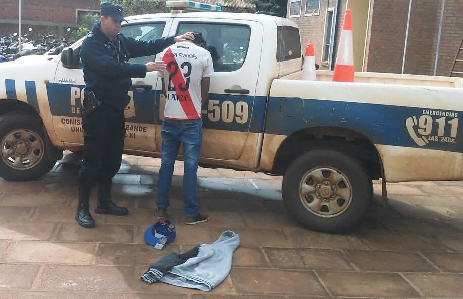 Detuvieron a un joven por robar en una vivienda en Campo Grande