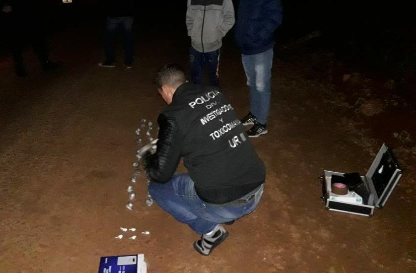 Montecarlo: “narcodelivery” que huyó de la Policía, abandonó una mochila con cocaína y marihuana
