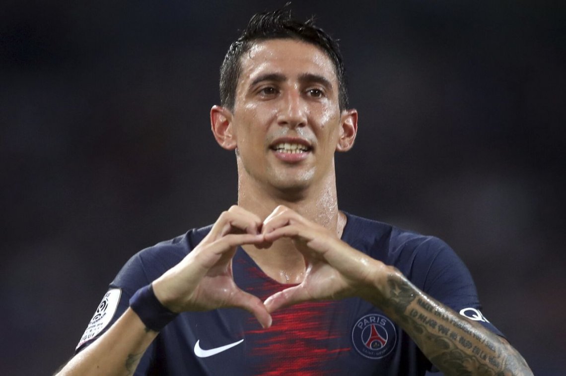 Di María, imparable: doblete y campeón con el PSG