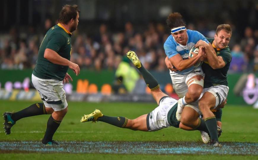 Los Pumas debutaron en el Rugby Championship con una derrota ante Sudáfrica