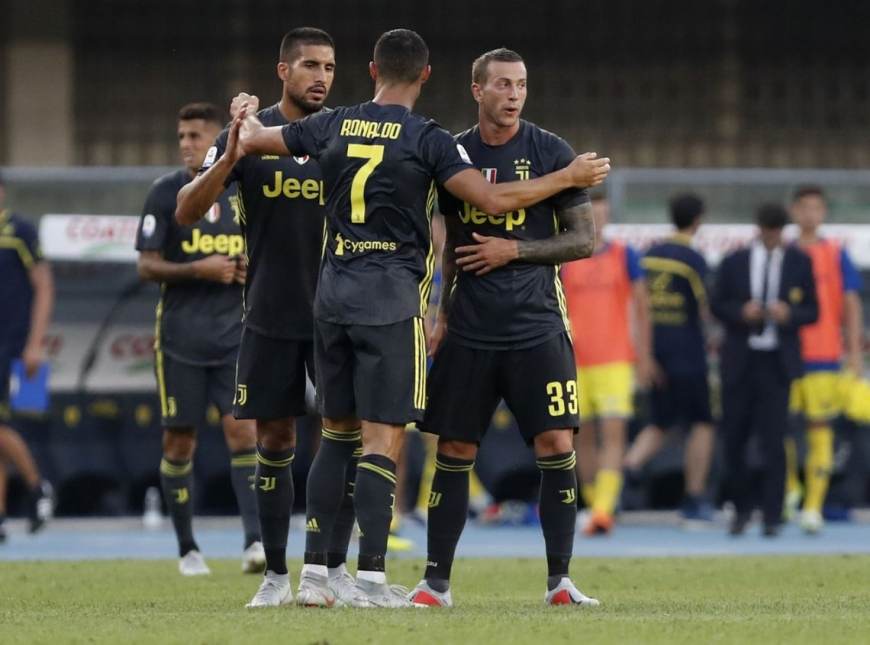 Debutó Cristiano y Juventus venció al Chievo Verona en un partidazo