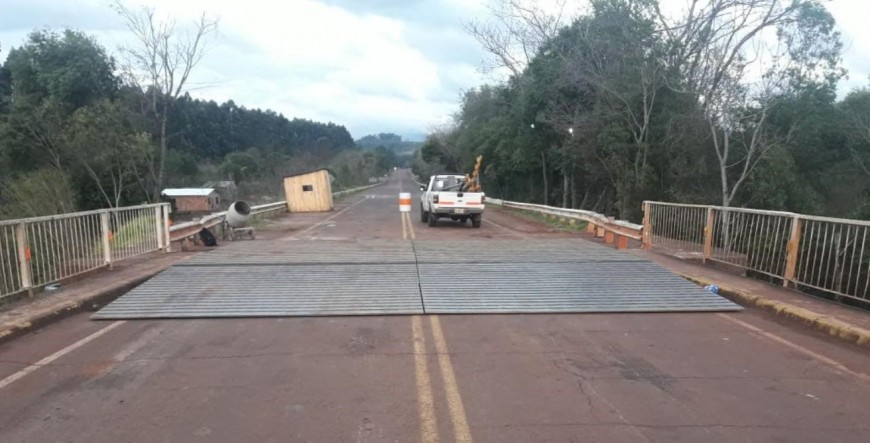 Se normalizó el tránsito sobre el puente Cuña Pirú II