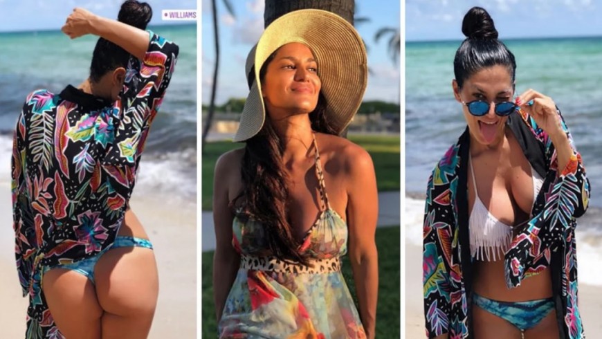 Las románticas mini vacaciones de Silvina Escudero en Miami: «Fui con Fede, pero no quiere salir en las fotos»