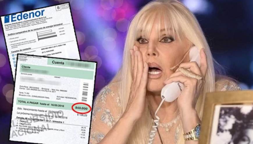 Susana Giménez reveló la increíble cifra de su factura de luz: «Me llegó una de 40 mil pesos»