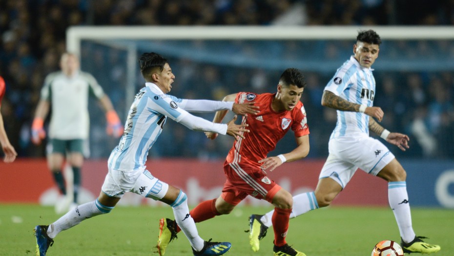 Copa Libertadores: Racing y River igualaron sin goles por la ida de los octavos de final
