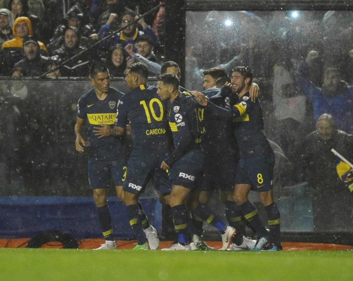 Copa Libertadores: Boca derrotó 2 a 0 a Libertad en el partido de ida por los octavos de final