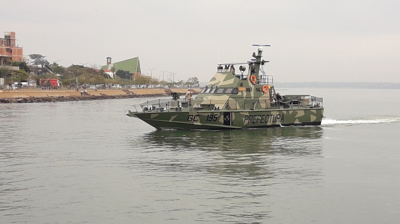 Presentarán el Plan Nacional de seguridad de la hidrovía Paraná Paraguay