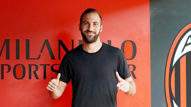 Higuaín: “El Milan merece estar de nuevo en lo más alto”