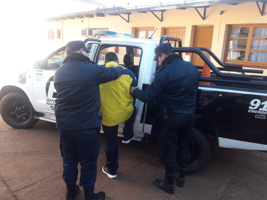 Oberá: cayó un hombre con frondoso prontuario