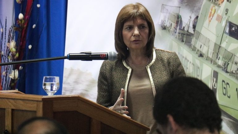 Bullrich en Posadas: «La consigna que nos dio el Presidente es que luchemos contra el crimen organizado»
