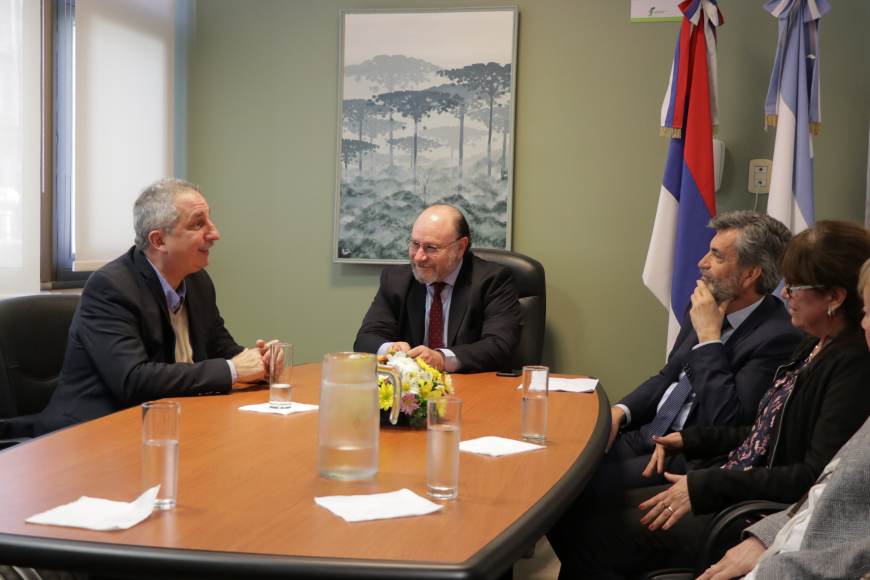 Passalacqua se reunió con el Presidente del Tribunal Supremo de España y otras autoridades jurídicas