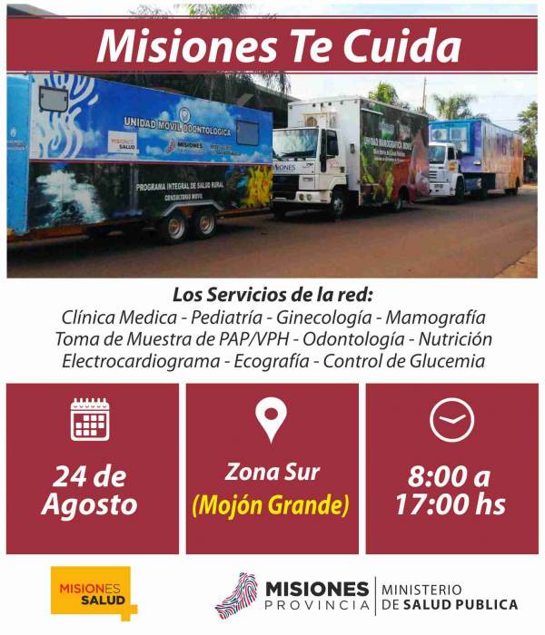 Misiones Te Cuida visitará los municipios de zona sur 13 26 - Misiones te cuida mojón grande - 25