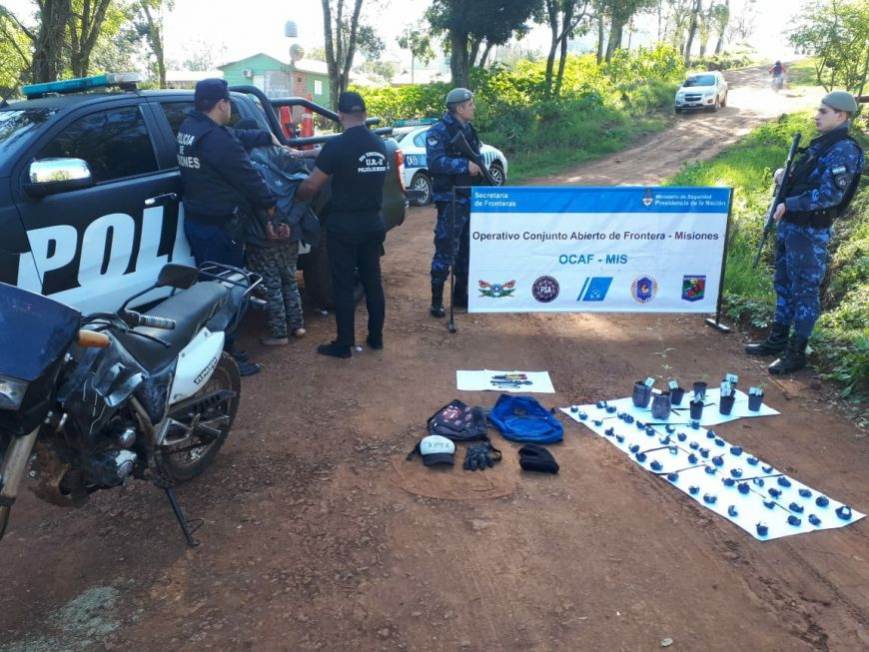 En lo que va del año, se incautaron más de 427 kilos de marihuana en Oberá