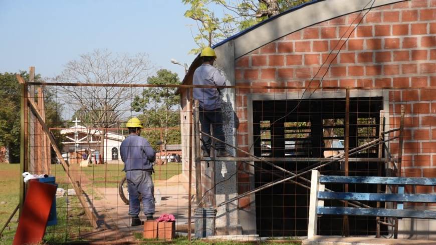 Presupuesto Participativo: avanzan las obras del SUM de Mini City