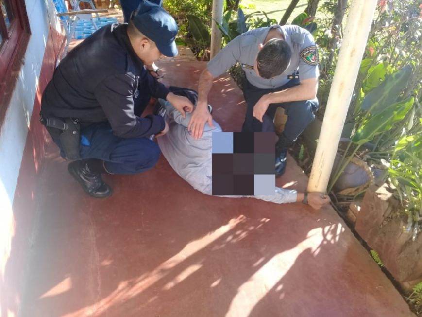 Policías reanimaron a un joven en San Pedro