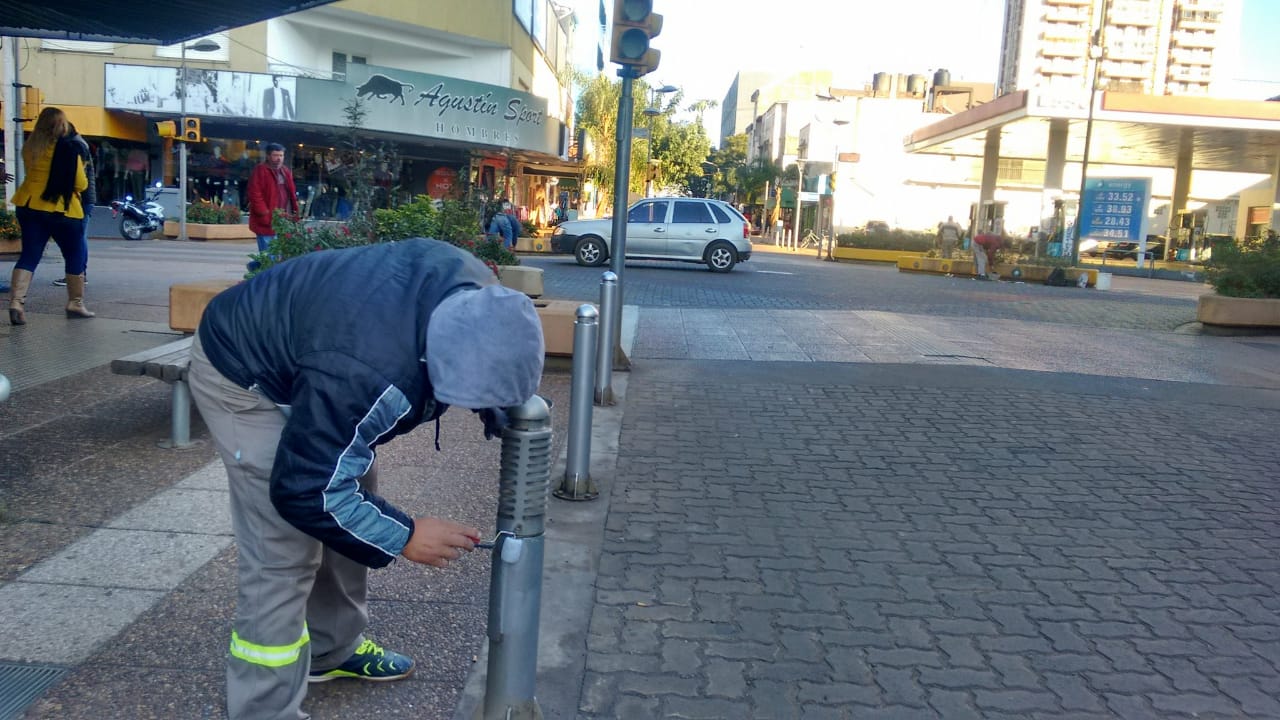 Realizaron mejoras y mantenimiento en la Calle Paseo