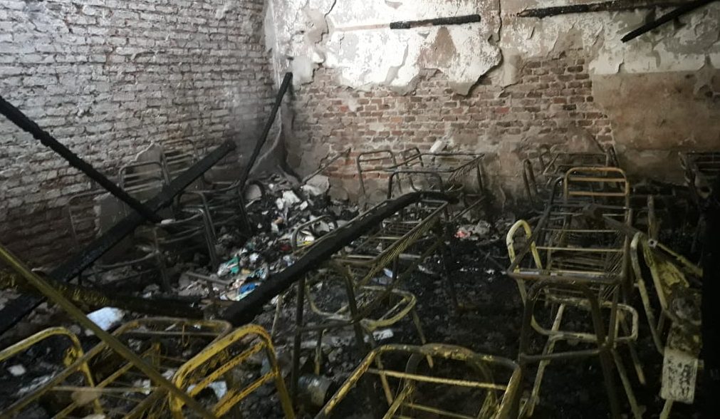Incendio intencional dejó a otra escuela sin poder recibir a sus alumnos