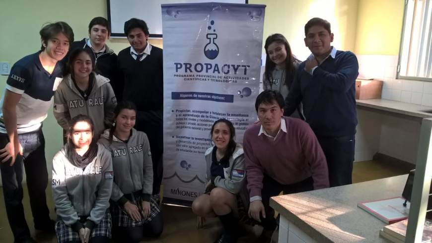 Estudiantes del Santa María participaron en las Olimpiadas de Química