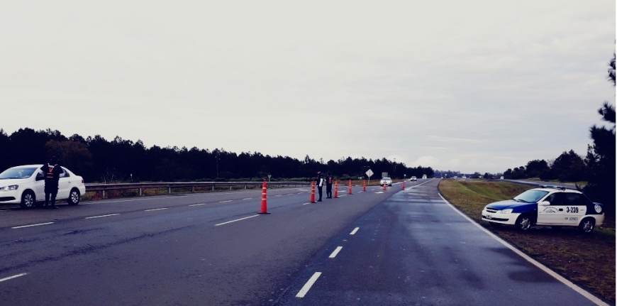 Controles viales: 127 licencias de conducir retenidas, 28 motocicletas secuestradas y 7 detenidos