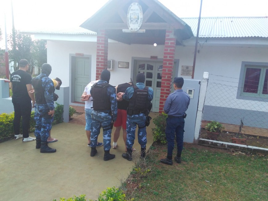 Capturaron a temible trío delictivo y secuestraron armas de fuego