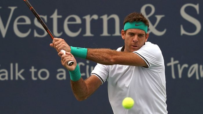 Del Potro se despidió en los cuartos de Cincinnati, pero seguirá siendo el 3 del mundo
