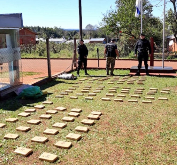 Incautaron un cargamento de marihuana valuada en 240.000 pesos