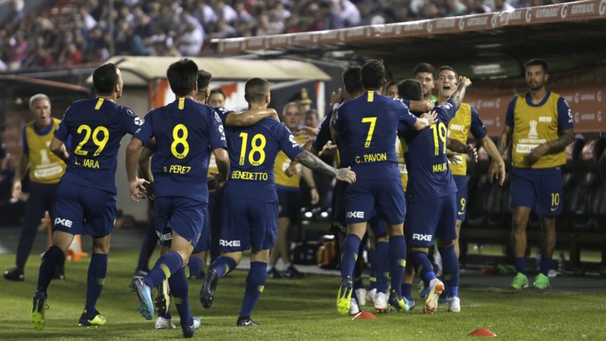 Copa Libertadores: Boca goleó a Libertad y clasificó a cuartos de final