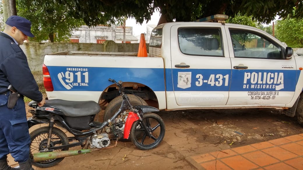 Frenaron las picadas de un motociclista que tenía a maltraer a todo un barrio
