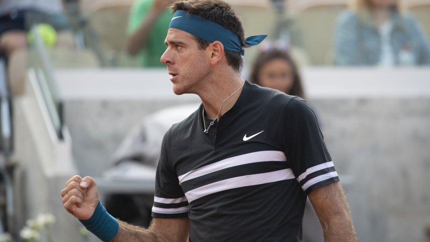 Tenis: Del Potro derrotó a Gerasimov y pasó a semifinales del Abierto de Los Cobos