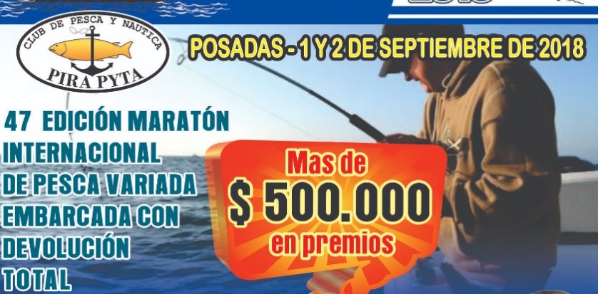 La “20 Horas de Pesca” del Pirá Pytá tendrá más de medio millón de pesos en premios