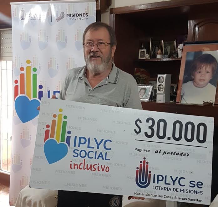Posadeño se convirtió en el octavo ganador del Iplyc Social Inclusivo