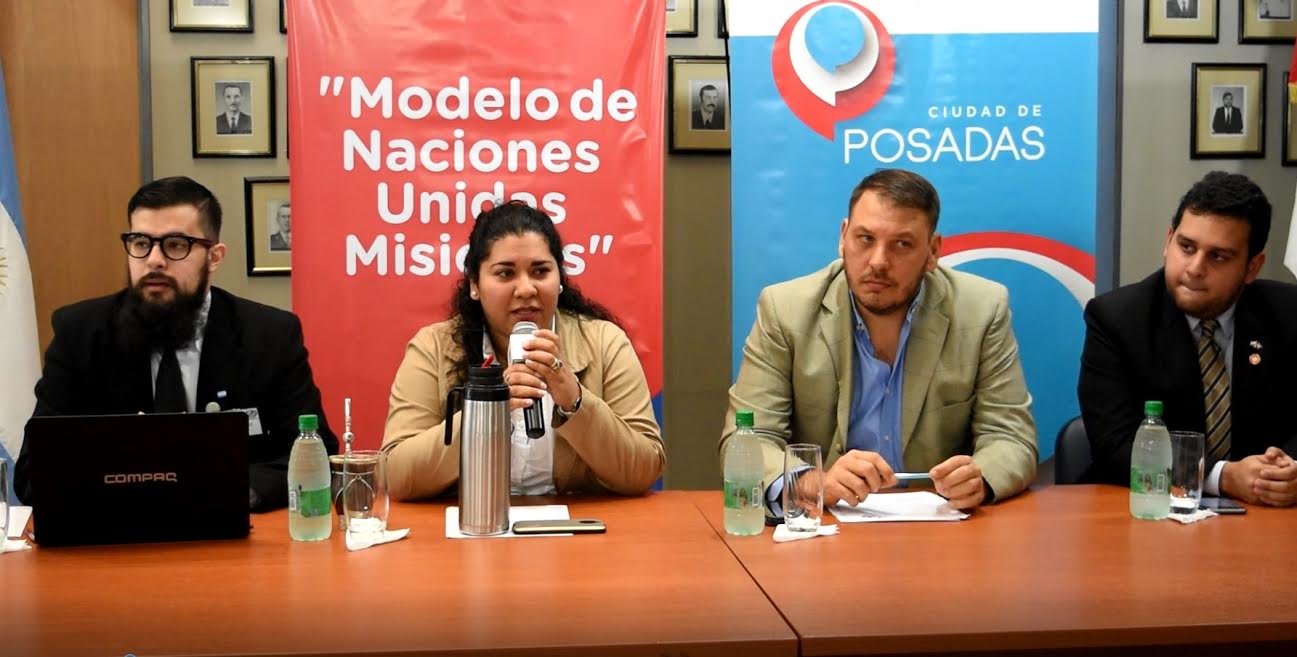 Presentaron el Primer Modelo de Naciones Unidas en Posadas