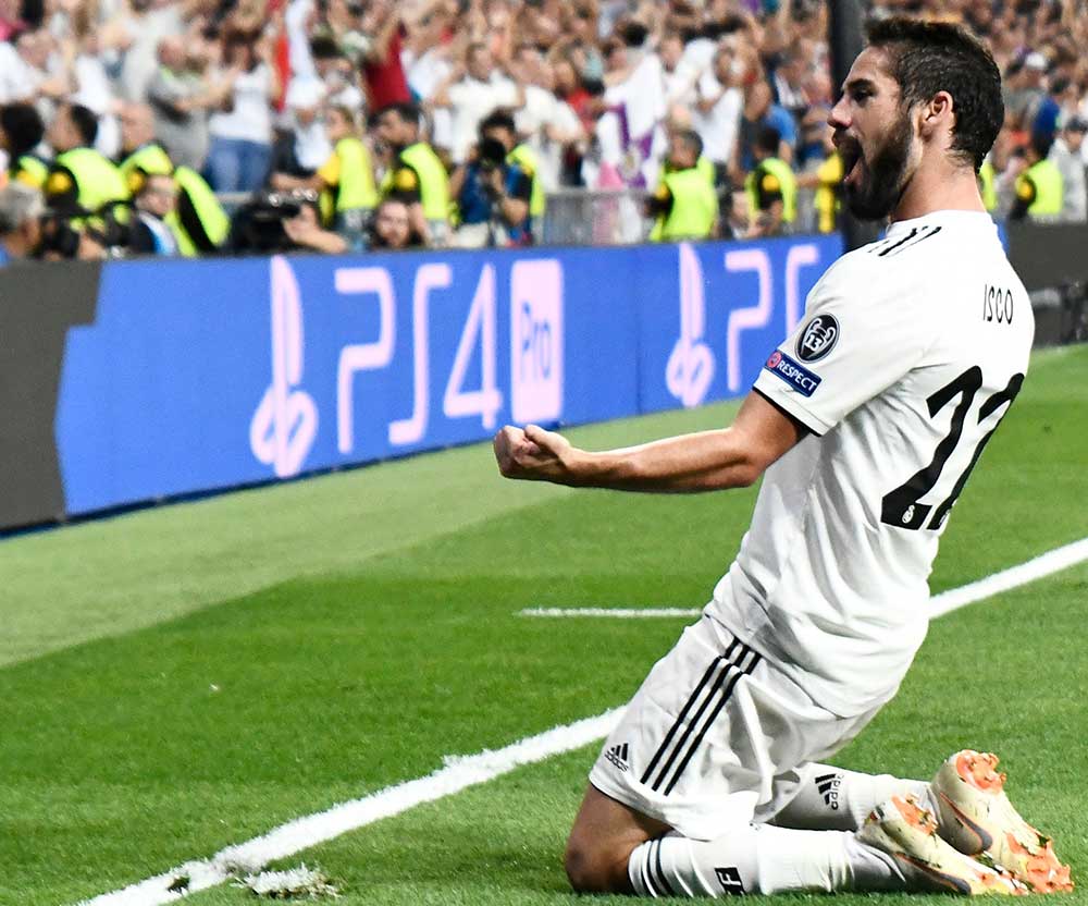 Champions League: el Real Madrid goleó a la Roma