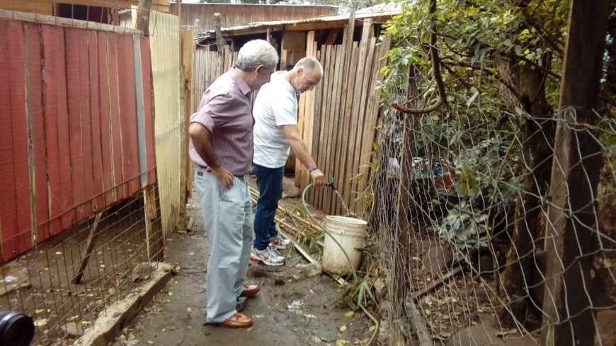 Gestionan la provisión de agua potable en el asentamiento Las Tacuaritas
