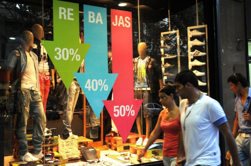 Ventas minoristas pymes: cayeron 8% en agosto
