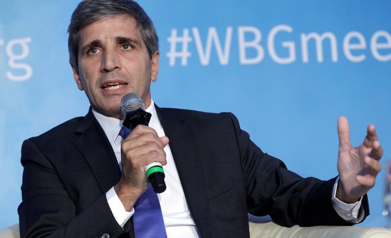 Renunció Luis Caputo a la presidencia del Banco Central