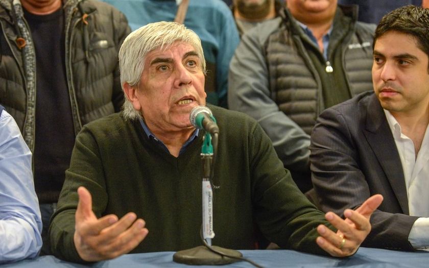 «El pueblo está diciendo basta», dijo Moyano al analizar el paro nacional