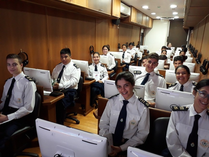 Embajador Legislativo visitó el Liceo Naval Militar “Almirante Storni”