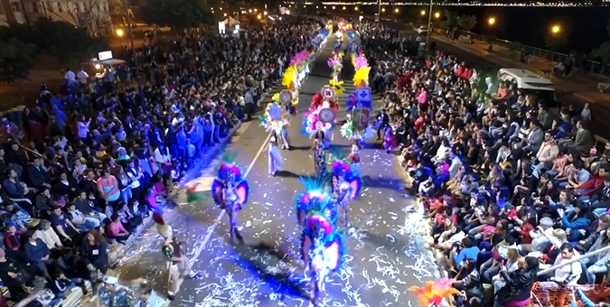 Estudiantina 2018: Posadas vibró con la primera noche de calle en la Costanera