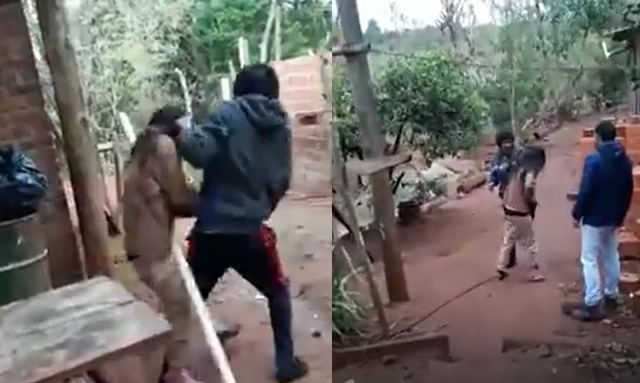 Indignación: detuvieron a un hombre por golpear brutalmente a su ex mujer