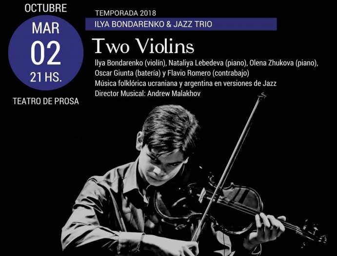 Ilya Bondarenko, el violinista ucraniano que sorprende al mundo, llega al Parque del Conocimiento