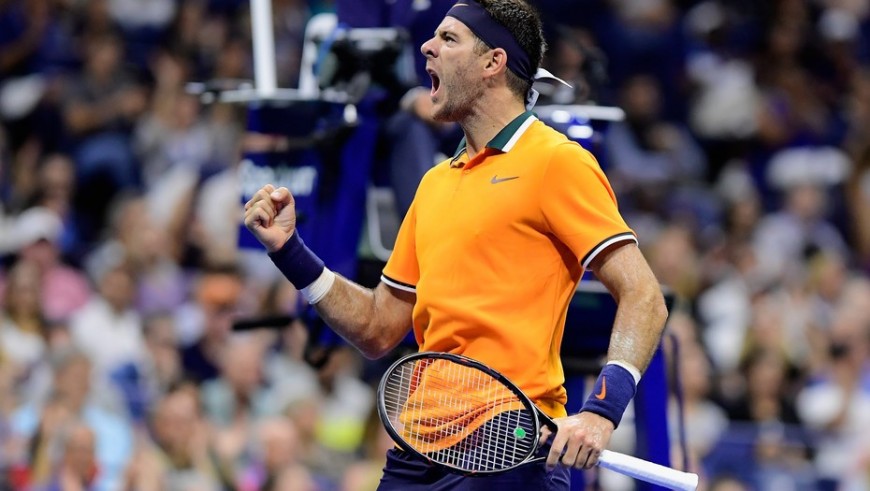 Juan Martín Del Potro se metió en los octavos del US Open tras una dura batalla con Fernando Verdasco