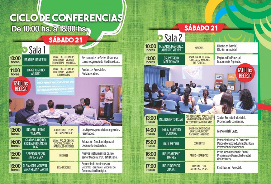 Este jueves arranca la XIII edición de la Feria Forestal Argentina 3 6 - CICLO SÁBADO FFA 2018 - 5