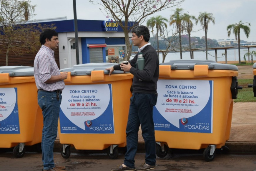 Incorporan 100 nuevos contenedores de basura en la ciudad