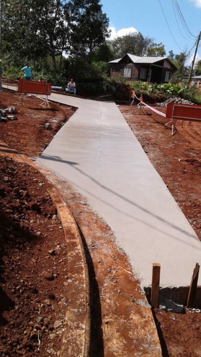 Vialidad ejecuta cordón cuneta, badenes y empedrado 1 2 - Cordón cuneta Muestra - 1